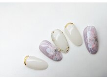 サカスネイル(sacasu.nail)/ボリュームコース/お花ネイル