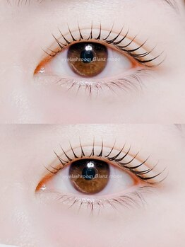 グランツムーン(Glanz moon)の写真/【まつ毛パーマ】くるんと上向きまつ毛は女性の味方♪パッチリ艶感まつ毛パーマでまつ毛も気分もUP☆