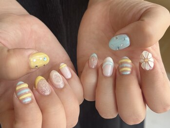 レイネイル 岡崎六名店(RAY NAIL)/ぷっくりネイル