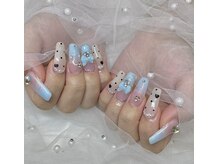 キレイエ ネイルズ(KIREIE NAILS)/水色ネイル