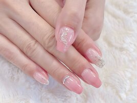 ＃蝶々ネイル