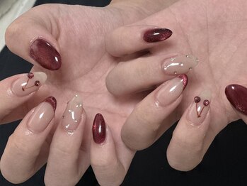 ルネネイル(Lune nail)/さくらんぼネイル