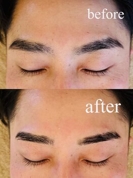 ハマザキ 東店(HAMAZAKI)/ヘア×眉毛のパーマで印象変わる