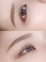 【眉毛カラー+美眉ワックス脱毛】