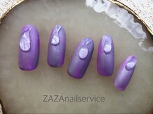 ザザネイルサービス(ZAZA nail service)/定額ニュアンス★セレクトアート