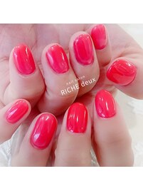 ジューシーオレンジネイル