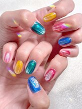 ハルネイル(Haru nail)/カラフルうるうる