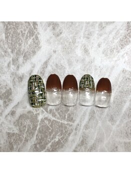 ビューティーアンドスパ セレクトプラス(Beauty & Spa treatment Select +)/ツイード ネイル