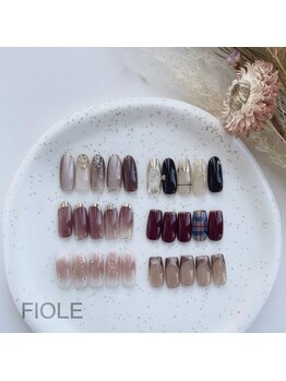 フィオル(FIOLE)/1月のマンスリーデザイン♪