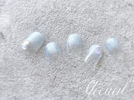 大人のオフィスネイル￥7980