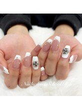ネイルサロン アンド スクール アールジェイビー(Nailsalon&School Rjb)/持ち込み長さ出しスカルプ12960