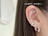 耳つぼジュエリー★スタンダードコース(10粒)片耳5粒ずつ