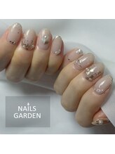 ネイルズガーデン(NAILS GARDEN)/上品ネイル