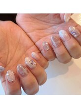 ハーティーネイル 自由が丘南口店(heartynail)/チェックネイル/マグネット