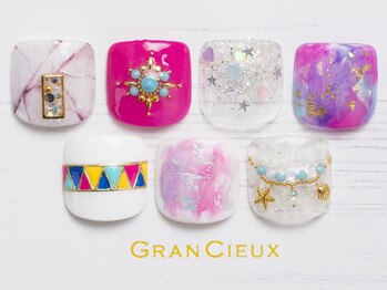 クアトログランシュ 青葉台(QUATRO×GranCieux)/夏フットネイル