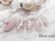 ディア ネイル(Dear nail)/シースルー×桜