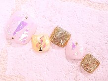 ネイルサロン ドルチェネイル 柏店(Dolce.Nail)/フットデザインコース＊足湯付き