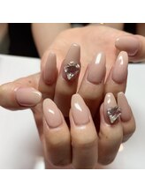 ピンクベリー 岡町店(Pink berry)/ワンホンネイル