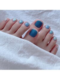 foot ２色&ミラーパウダー