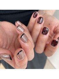 スキニーフレンチネイル