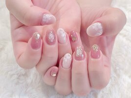 ＃フラワーネイル