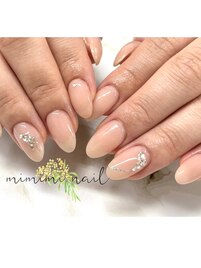 シンプルデザインネイル