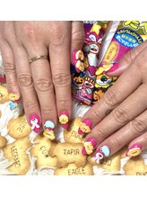 ディンプルサロン(dimple_salon)/たべっこどうぶつネイル
