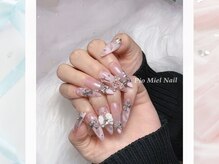ピオミエルネイル 新宿(pio miel nail)/ピンククロムネイル