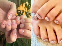 サロン ヌーク(Salon nuuk.)の雰囲気（ネイルのご予約も受付中です！夏に向けフットネイルもおすすめ♪）