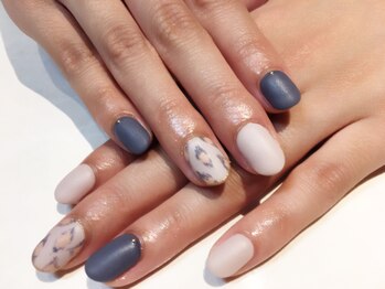 ネイルサロン ビアン(Nail Salon bian)/ワンカラー＋アート