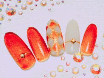 ネイル シエル(nail ciel)/[2]アート付定額コース◆￥5300