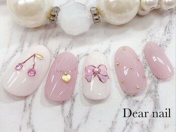 ディア ネイル(Dear nail)/リボンとさくらんぼ