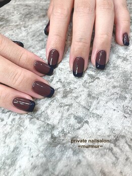 バーチャルフレンチネイル