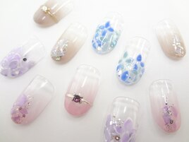 アジサイアート×カラーグラデ