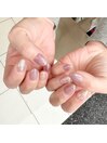 シアパープルネイル