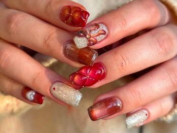 リボンネイル/ニュアンスネイル