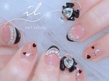 イル 神戸店/フレンチ×黒×ワンホン