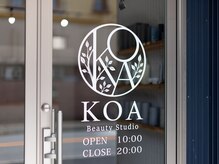 コア ビューティースタジオ(KOA Beauty Studio)の雰囲気（駐車場3台完備◎大人女性のためのサロン）