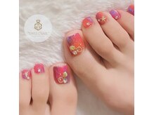 スウィートネイル(*Sweet Nail*)の雰囲気(フットネイル 夏ネイル)