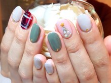 ネイルズ ララ(nails Lala)/クリスマスアート。