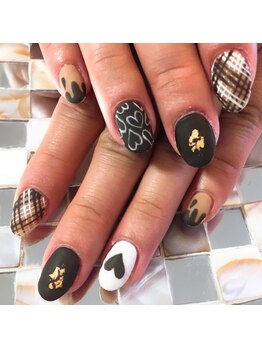 チョコレートネイル