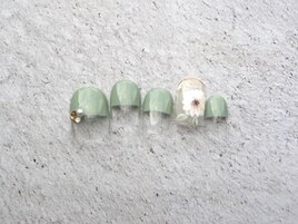 定額¥10000 手描きフラワー