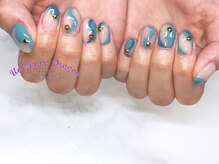 アン ジョーヌドラゴ/【自爪ネイル】ウェーブネイル