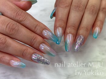 ネイル アトリエ ミジュ(nail atelier MijU)/夏ネイル