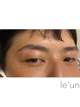 ルアン 六本木店/メンズ美眉毛スタイリング