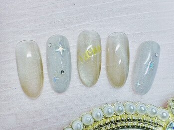 ビンネイル(Bin nail)の写真/【定額メニュー有☆】豊富な種類で思いのままに指先をデザイン♪トレンドネイルでオシャレ度UP◎