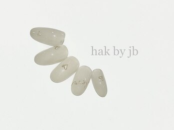 ハク ネイル バイジェービー 稲毛(hak nail byjb)/バレンタイン　9900