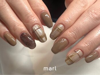 マール エムシス(marl Msis)/brown check