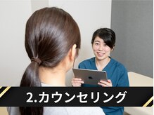 ミライズ整体院 三宮駅前院/2.カウンセリング