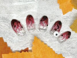 ハロウィンネイル